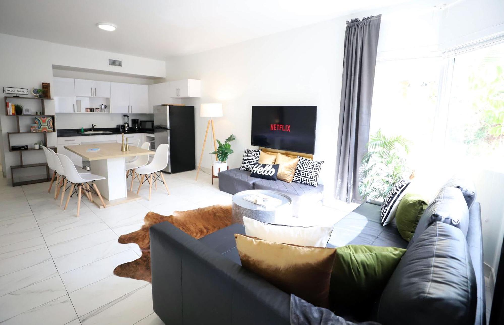 3 Bedroom 3 Bathroom Miami Beach Apartment With Free Parking Bagian luar foto